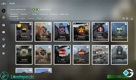 cs go competitive maps.